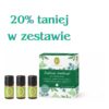 Zestaw olejków eterycznych, Energia Lasu, 3 x 5 ml